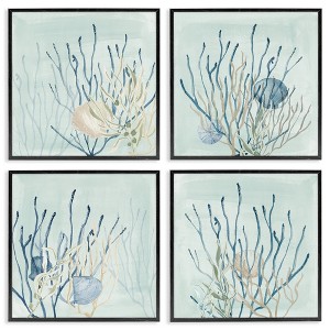 Stupell Industries Swimming Underwater Sea Life Coral, 12" x 12" - 1 of 4