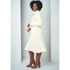 Jessica London Mock Neck Midi Sweater Dress - 4 of 4