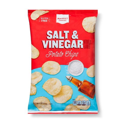 Salt Vinegar Potato Chips 8oz Market Pantry Target