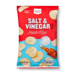 Naturally Flavored Salt & Vinegar Potato Chips - 8oz - Market Pantry™