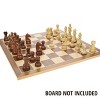 WE Games Classic Staunton Chess Pieces - Weighted with 3.75 in. King - 4 of 4