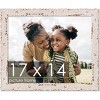 PosterPalooza | Shabby Chic White Picture Frame - UV Acrylic, Backing Board, Hanging Hardware Included - 2 of 4