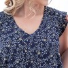 Aventura Clothing Women's Francesca Crepe Floral Print Top - 3 of 4