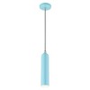 Livex Lighting Ardmore 1 - Light Pendant in  Shiny Baby Blue - 3 of 4