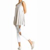 Women's Sleeveless Low Sides Striped Tunic - umgee - 2 of 4