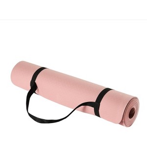 1/4-Inch TPE Yoga Mat with Strap, Lightweight Exercise Mat for Yoga, Pilates & Home Workouts - 1 of 4