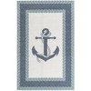 Unique Loom Outdoor Coastal Collection Area Rug - Anchor (' " x ' "  ) - 2 of 4