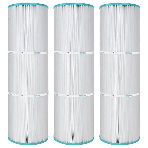 Hurricane Replacement Spa Filter Cartridge for PLB-S-100, Unicel C-5397, Filbur FC-2792, Rainbow, Waterway, and Leisure Bay S2/G2 Spa 100, 3 Pack - 1 of 4