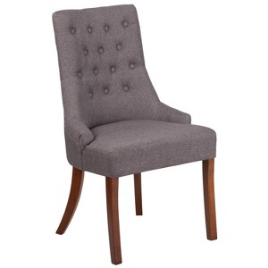 Hercules Tufted Chair Gray - Riverstone Furniture