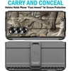 Nakedcellphone Combo for Samsung Galaxy Z Fold 6 - Special Ops Phone Case and Belt Clip Holster (Stand, Pen Slot) - 4 of 4