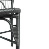 Ridstar 2 Piece Outdoor Patio Dining Chairs For Garden & Backyard-Black - 4 of 4