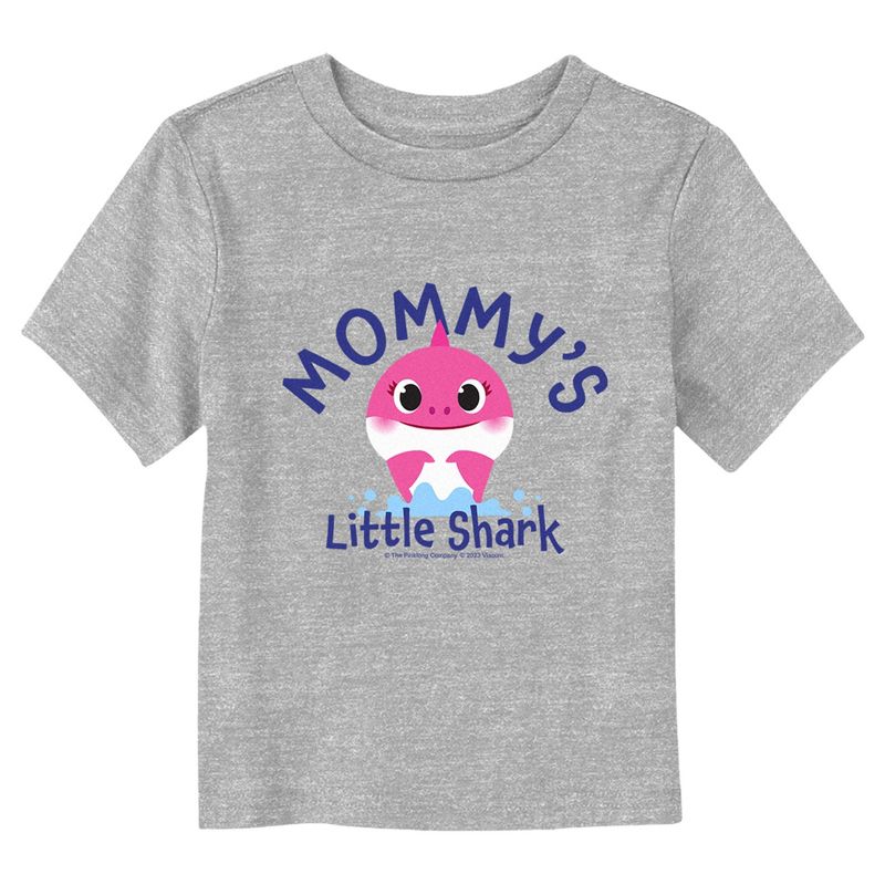 Toddler's Baby Shark Mommy's Little Shark T-Shirt, 1 of 4