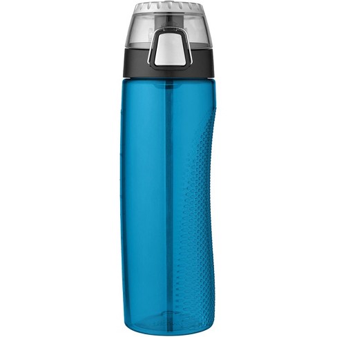 Hydration Water Bottle with Flip Top Lid 24oz - Clear