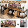 65 Inch TV Stand Up to 75 Inches TVs, Modern Entertainment Center with Storage Cabinet, Wide TV Console with Adjustable Feet - 4 of 4