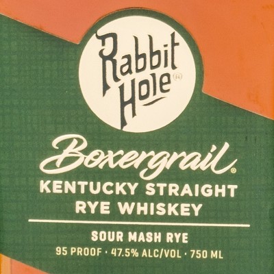 Rabbit Hole Kentucky Straight Rye Whiskey - 750ml Bottle