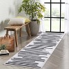 Berber Stripe Rug – Washable, Low Pile, Non-Slip, Foldable Area Rug for Living Room, Bedroom, Dining Room, Office, Soft & Modern - 2 of 4