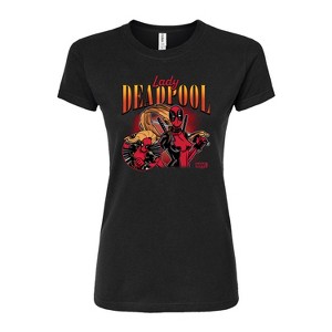 Women's - Marvel - Lady Deadpool Fitted Graphic T-Shirt - 1 of 2
