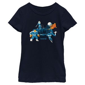 Girls The Fantastic Four: First Steps Heroes in the City T Shirt - 1 of 4