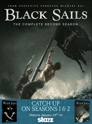 Black Sails SN1&2 DVD 2PK