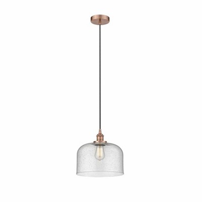 Bell - 1 Light Mini Pendant In Industrial Style-11.75 Inches Tall and 12 Inches Wide