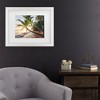Trademark Fine Art - Stefan Hefele  Paradise Shore Matted Framed Art - 2 of 4