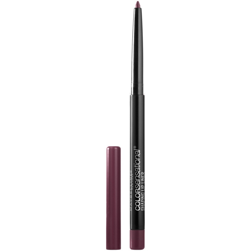 Photos - Other Cosmetics Maybelline MaybellineColor Sensational Carded Lip Liner Rich Wine - 0.01oz: Smudge-Re 