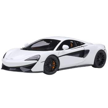 McLaren 570S White with Black Wheels 1/18 Model Car by Autoart