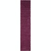Unique Loom Solid Shag Solid Indoor Woven Area Rug - 2 of 4