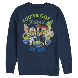 Men's Toy Story Friend in Me Scene Sweatshirt - 1 of 3
