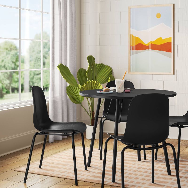4pk Dining Chairs Black - Room Essentials&#8482;, 3 of 7