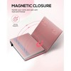 Womens Wallet Card Holder: Pop Up Card Case, Genuine Leather, RFID Blocking, Slim - 2 of 4