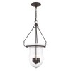 Livex Lighting Canterbury 4 - Light Pendant in  Bronze - 2 of 4