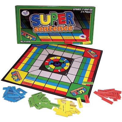 WCA Super Sentence Board Game, Ages 7 and Up