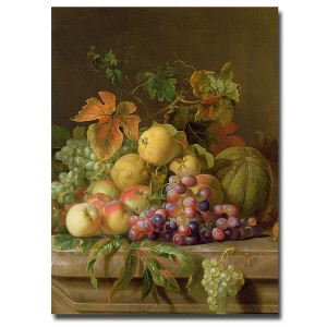 Trademark Fine Art -Jacob Bogdany 'A Fruit Still Life' Canvas Art - 1 of 2