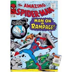 Trends International Marvel Comics Spider-Man - Amazing Spider-Man #32 Unframed Wall Poster Prints - 1 of 4