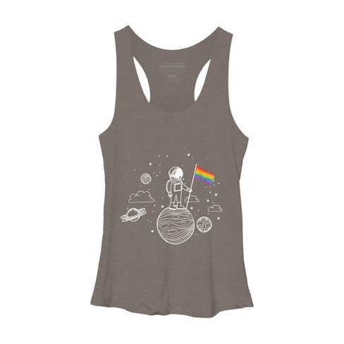 Design By Humans Astronaut Rainbow Flag Space Pride By Avocato ...