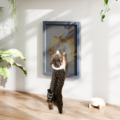 DOMETOUR Replaceable Cat Scratching Board with Cute Patterns