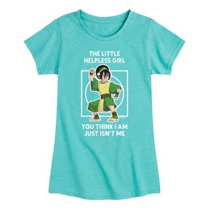 Girls' - Avatar: The Last Airbender - Toph Fitted Short Sleeve Graphic T-Shirt - 1 of 4