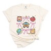 Simply Sage Market Coquette School Chart Sparkle Garment Dyed Tee - 2 of 4