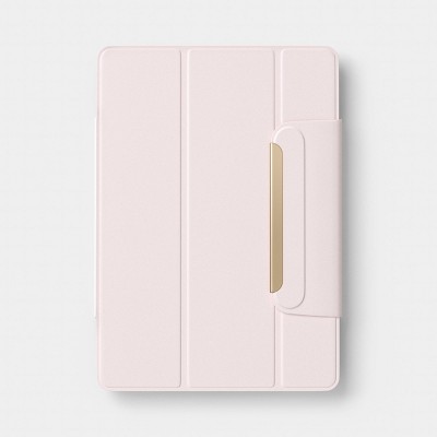 thumbnail image 2 of Fintie Hybrid Slim Case For IPad 10th Gen 10.9-Inch (2022 Model) – Pink, Modern Pattern, TPU + PC + Microfiber Lining 2 of 4