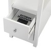 End Table With Charging Station, Night Stand With 2 USB Ports And 2 Standard 3-hole Sockets, Bedside Accent Table For Bedroom, Small Spaces - 2 of 4