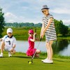 Ultimate 30 Inch Junior Mallet Putter for Kids with Stainless Steel Shaft and Headcover Blue/Pink - 2 of 4