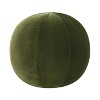 Kumasinova 12" Round Boucle Sphere Pillows,Luxury Couch Pillows with High-Density Foam Filling,Premium Decorative Pillows for Bed and Sofa - 2 of 4