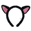 Hocus Pocus Binx Cat Ears Costume Womens 2 Piece Set Choker Necklace and Headband Multicolored - 2 of 4