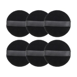 Unique Bargains Round Makeup Powder Puff 2.36"x0.47" - 1 of 4