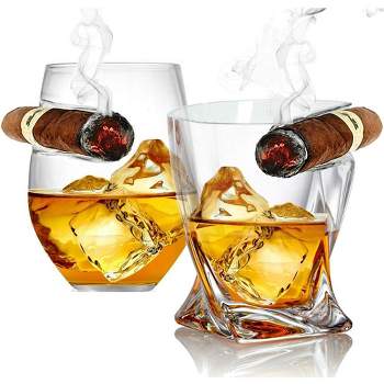 Cigar Whiskey Glass Cup for Containing the drinking and Holding a