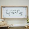 VIP Wood 24 in. White Big Memories Sign - 3 of 4
