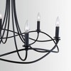 Capital Lighting Sonnet 6 - Light Chandelier in  Matte Black - 3 of 4
