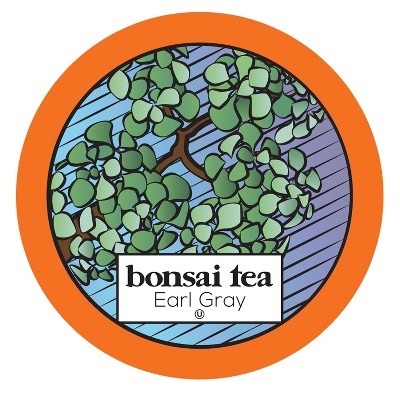 Bonsai Tea Co. Earl Grey, Compatible with 2.0 Keurig K Cup Brewers, 40 Count