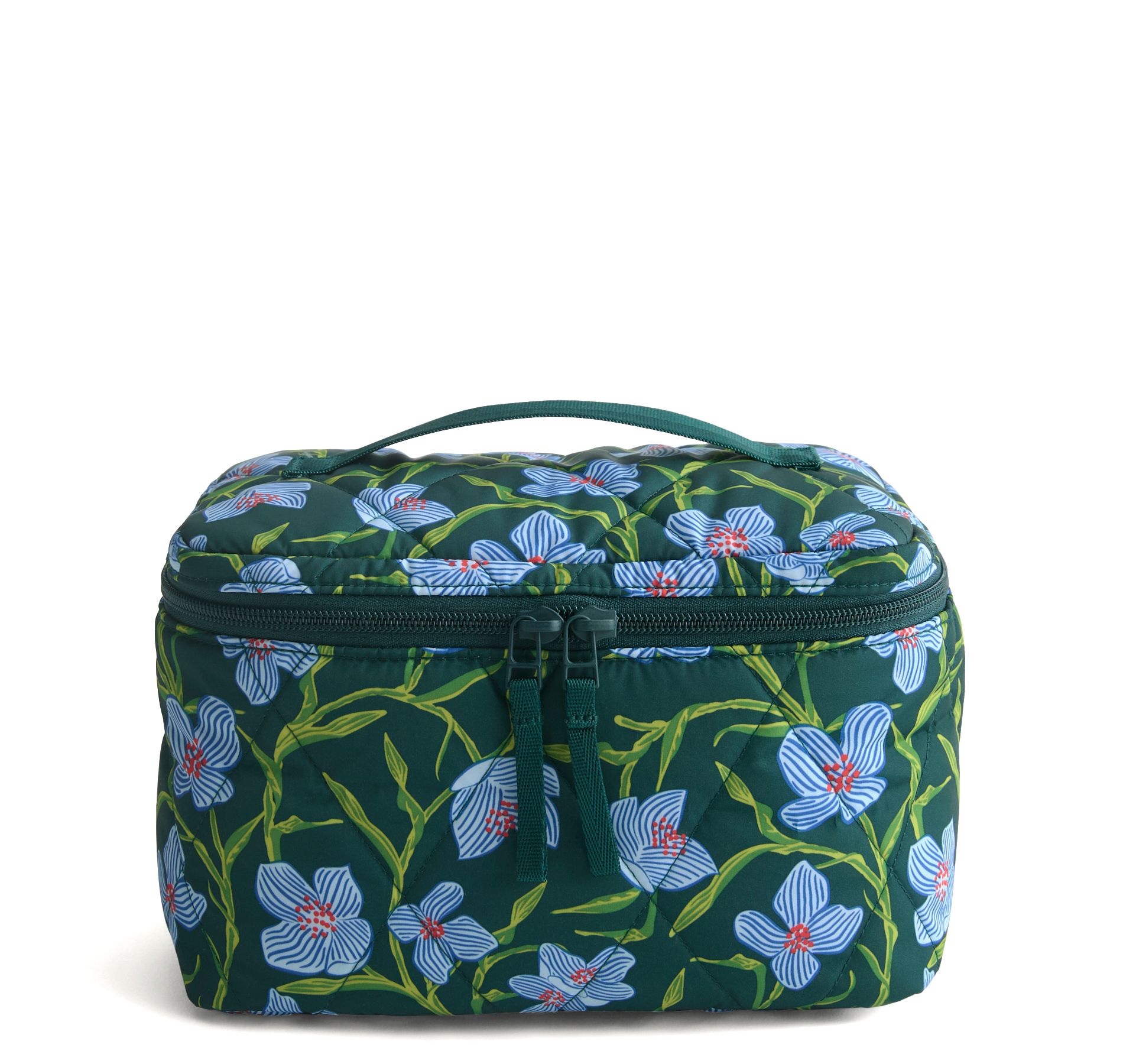 Vera Bradley Women's Outlet Ultralight Essential Large Brush Up Cosmetic Bag